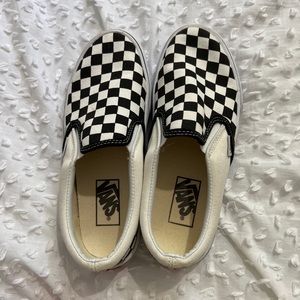 Checkered vans